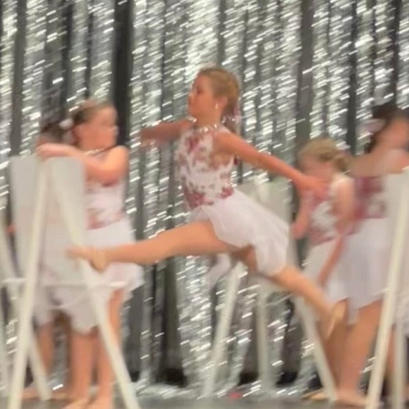 Glamour Floral Dance Costume - Picture 5 of 12